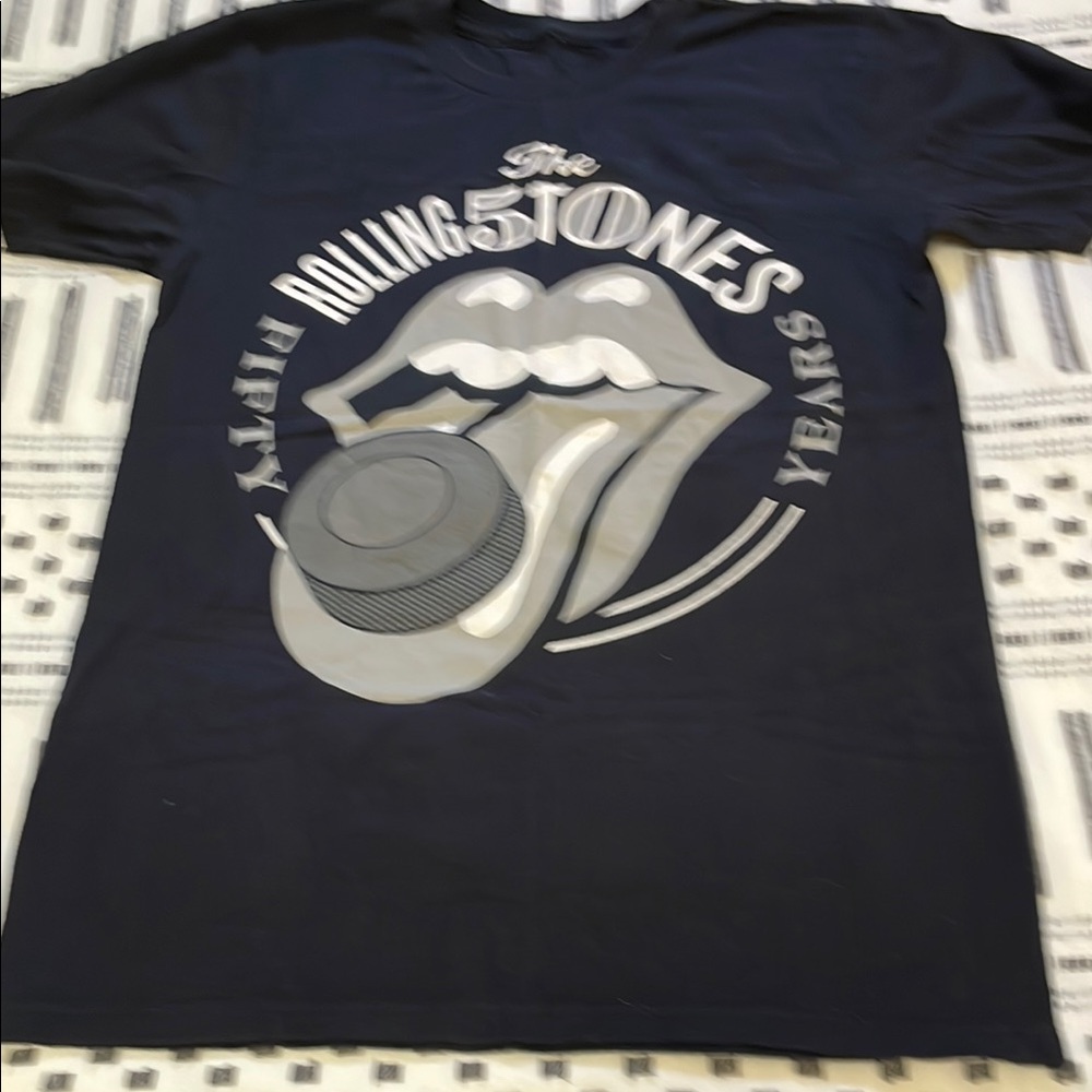 Rolling Stones Black Graphic Tee
